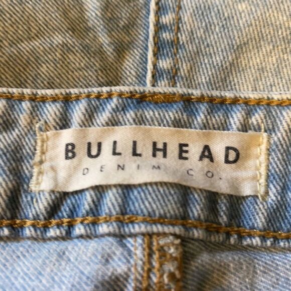 Bullhead Denim Low Rise Distressed Shorty Shorts 3 - Picture 13 of 16